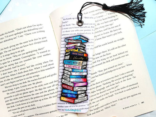 Colleen Hoover bookmark for women, romance reader gift, it's a coho thing bookmark, page marker for book lovers, bookish merch, best seller