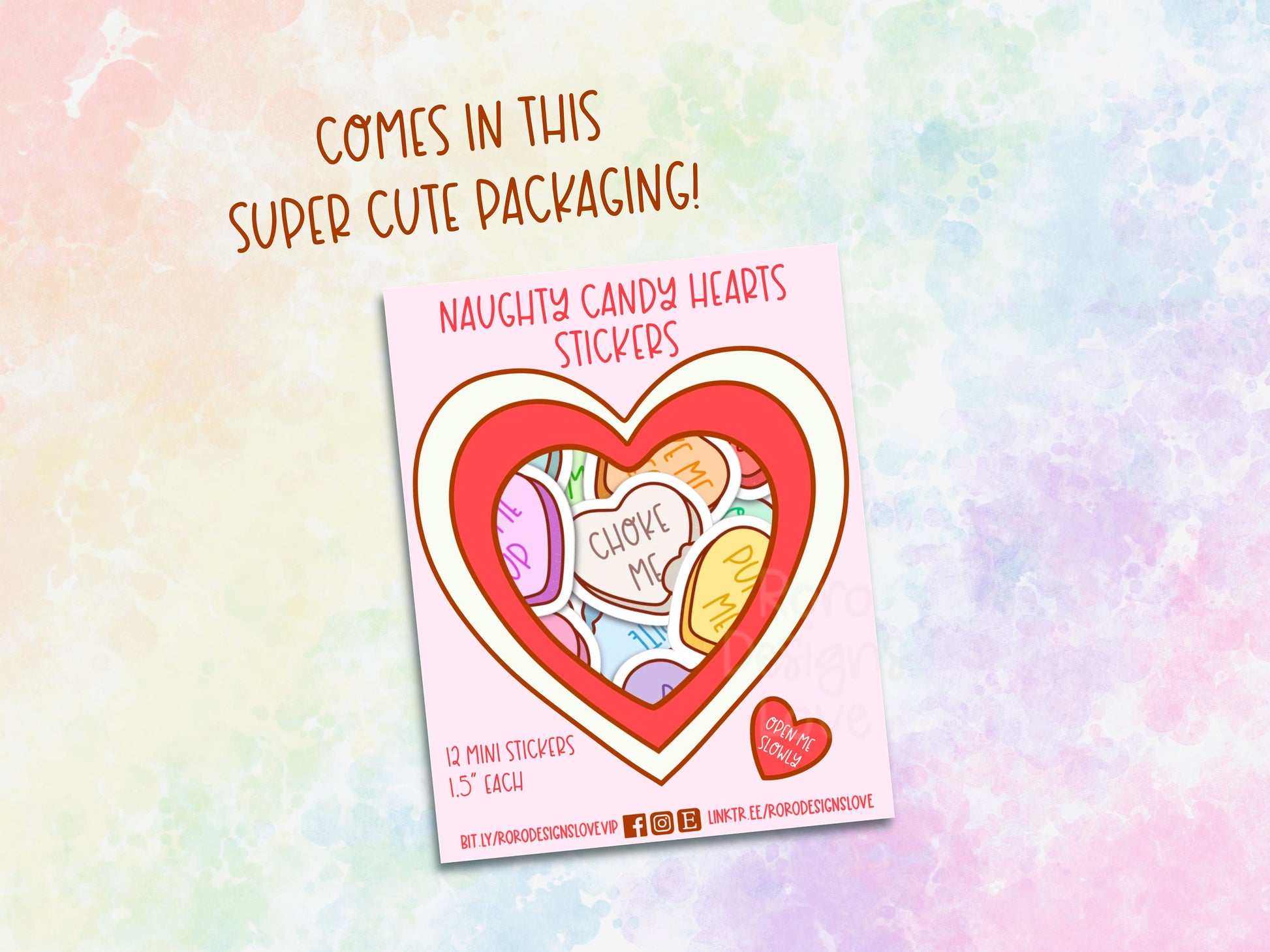 candy heart stickers set, naughty sticker pack, tie me up smut sticker bundle, Valentines day gifts for girlfriend, bdsm stickers for laptop